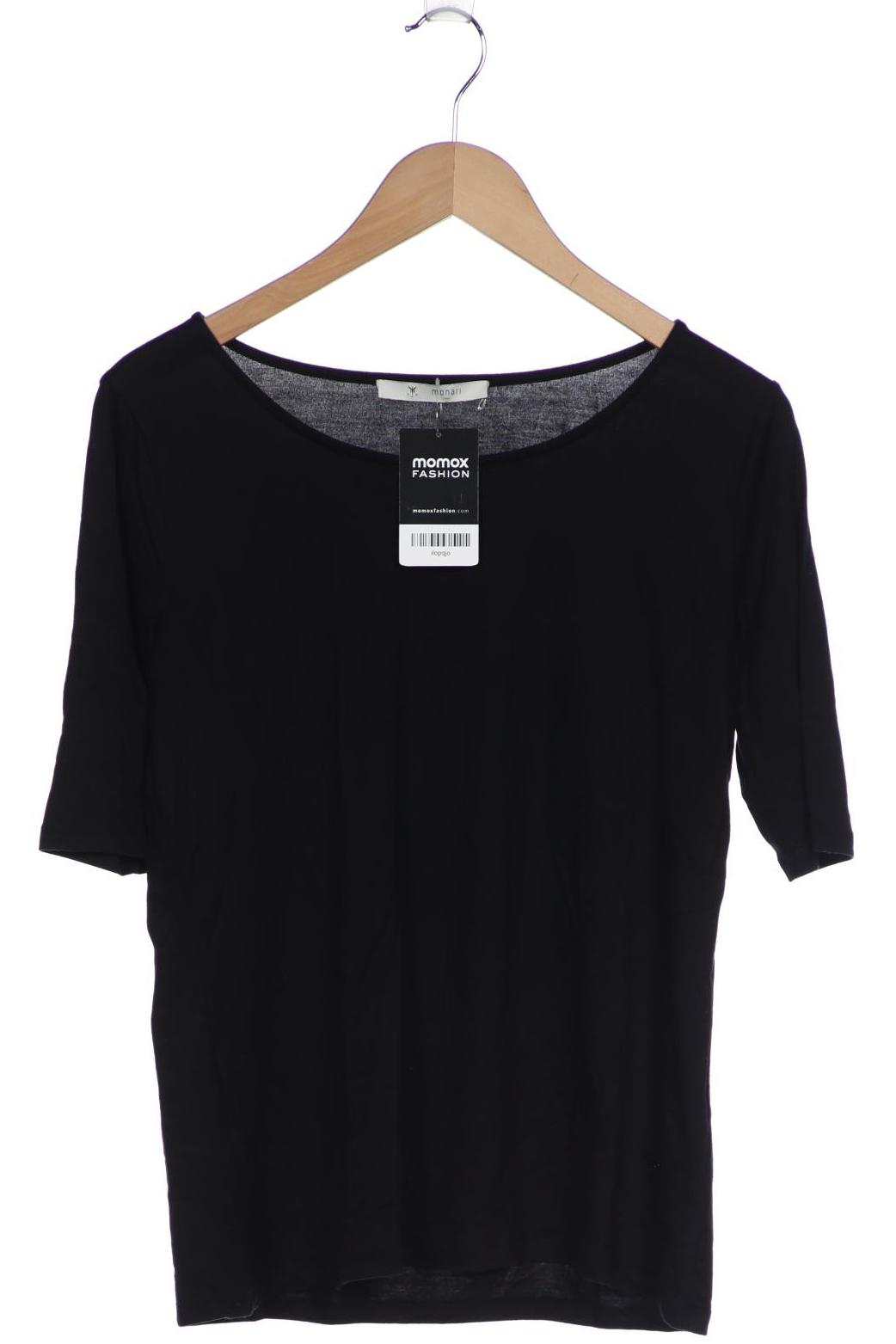 

monari Damen T-Shirt, schwarz, Gr. 38