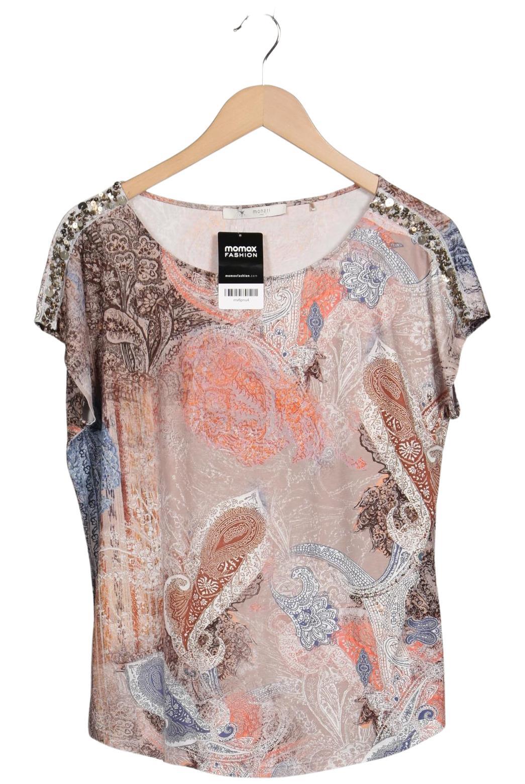 

monari Damen T-Shirt, beige, Gr. 44