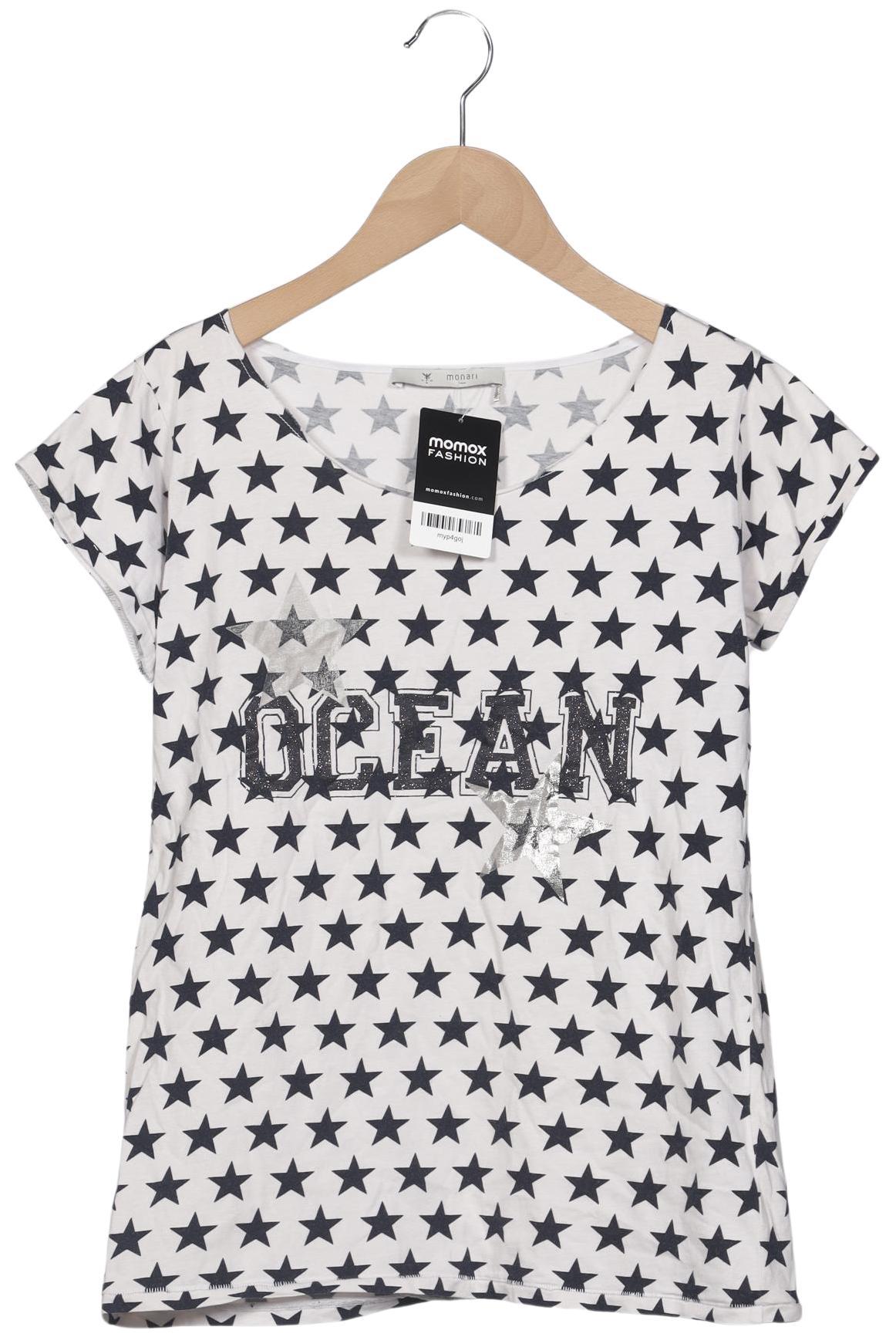 

monari Damen T-Shirt, weiß, Gr. 36