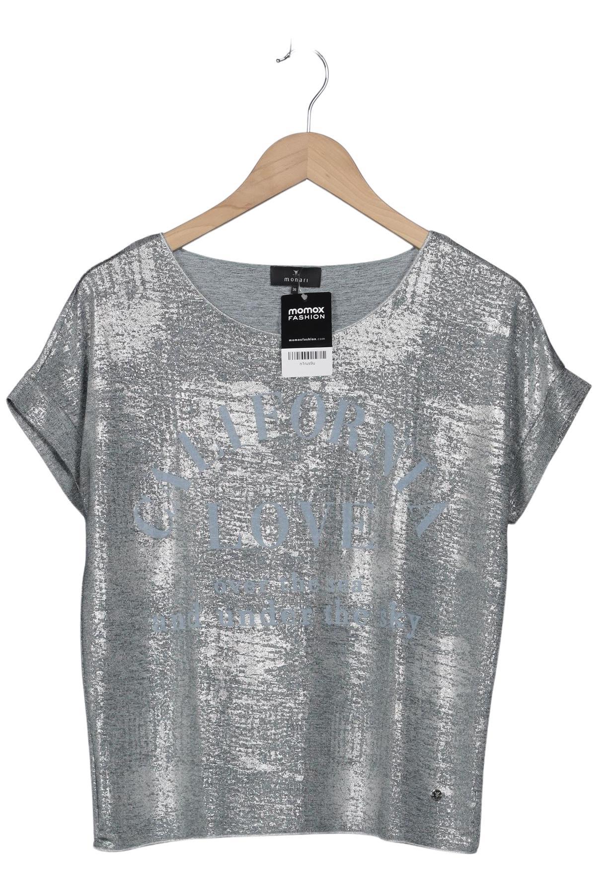 

monari Damen T-Shirt, blau, Gr. 36