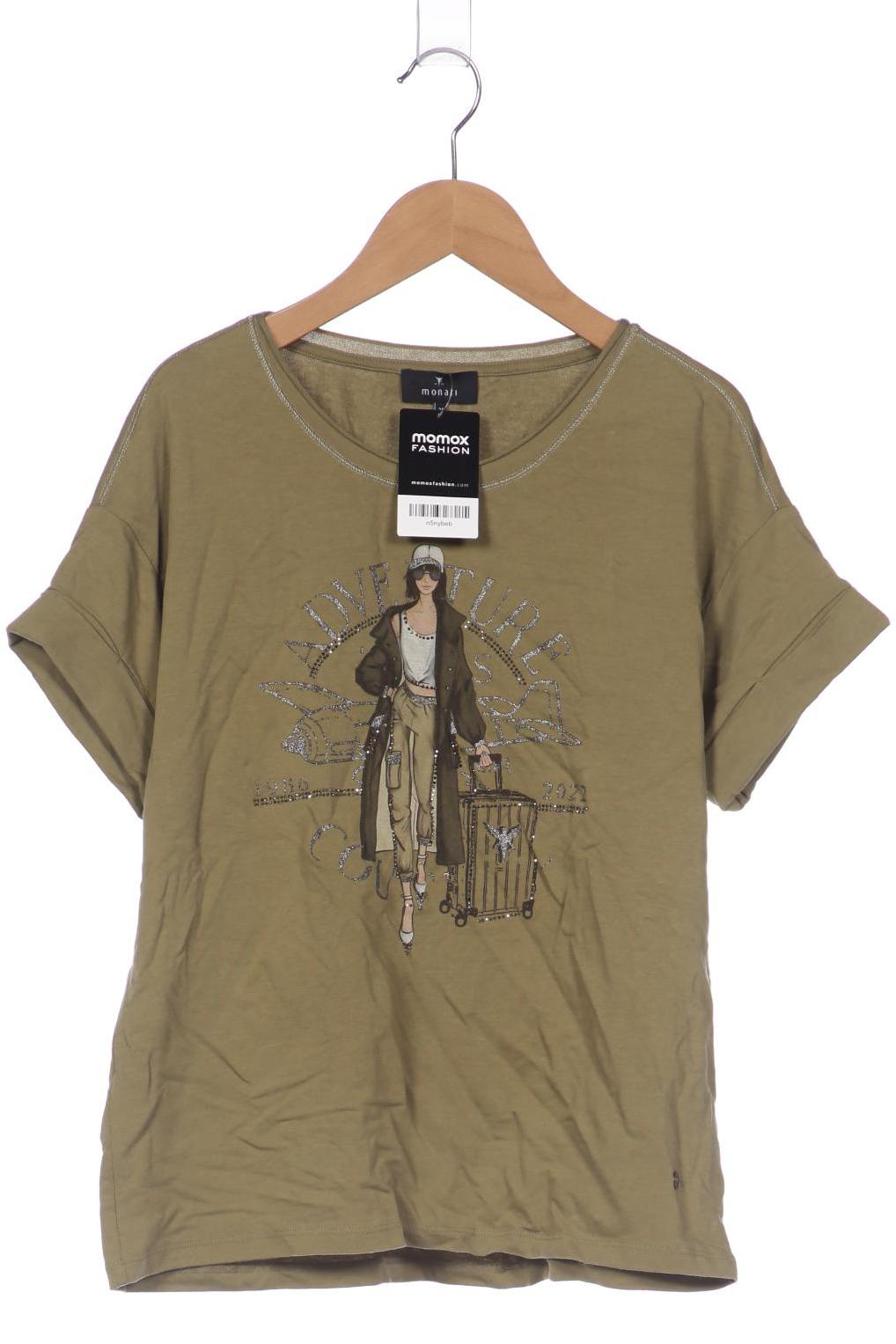 

monari Damen T-Shirt, grün, Gr. 38