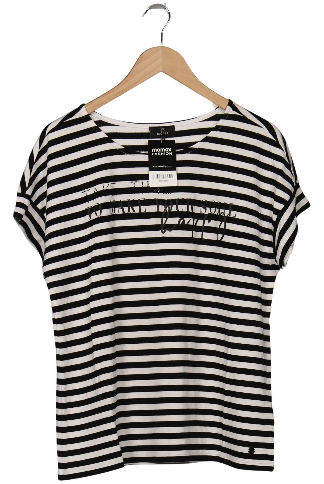

monari Damen T-Shirt, schwarz, Gr. 40