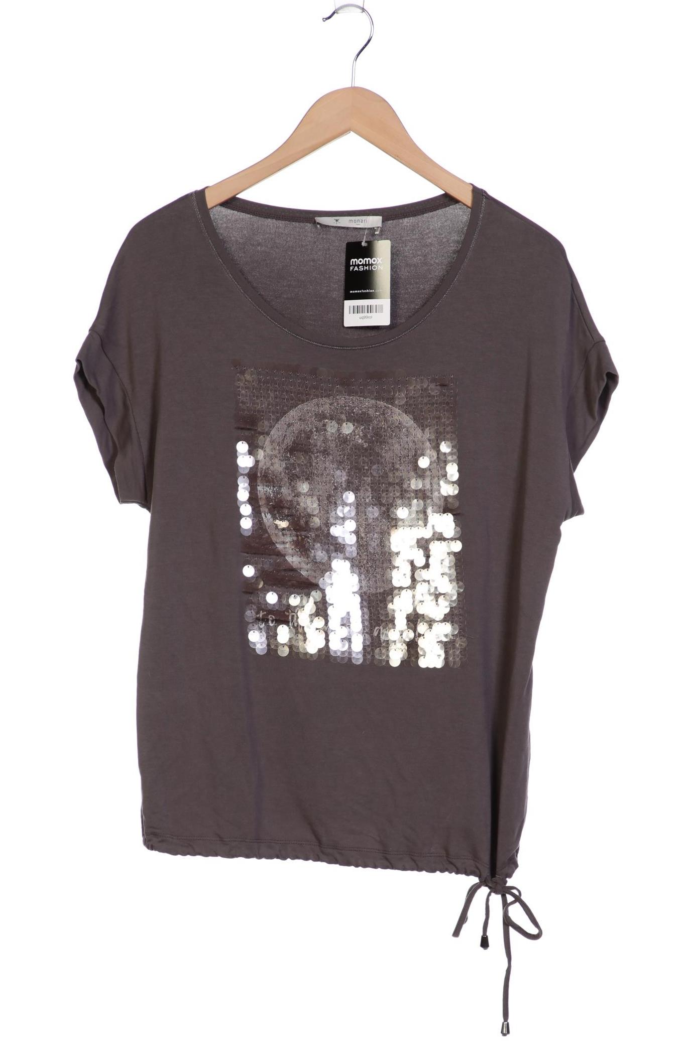 

monari Damen T-Shirt, grau, Gr. 40