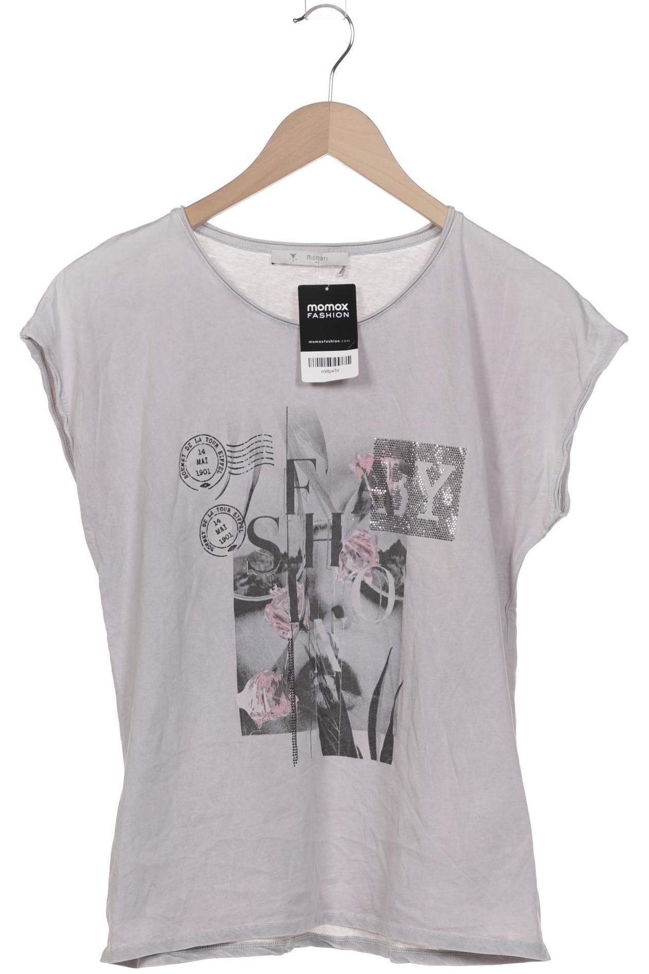 

monari Damen T-Shirt, grau, Gr. 38