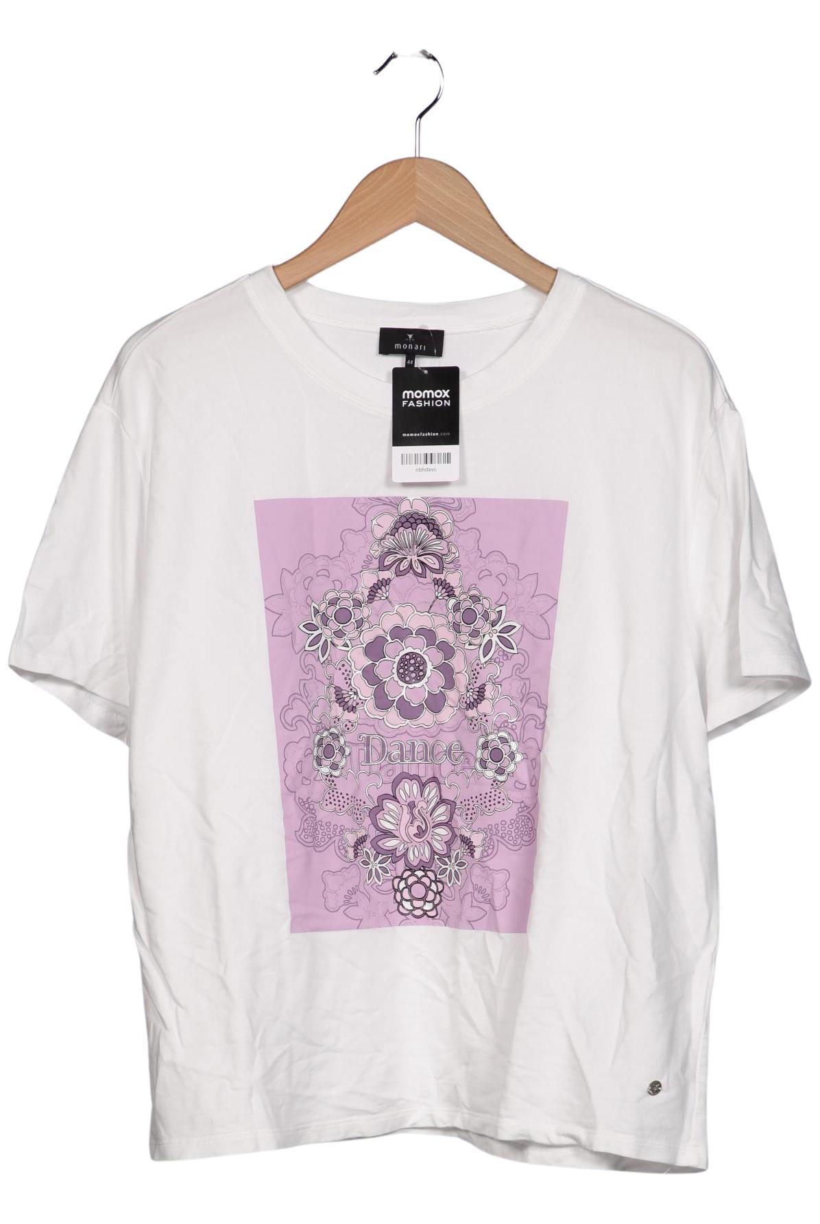 

monari Damen T-Shirt, weiß, Gr. 44