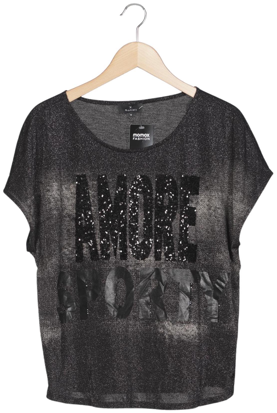 

monari Damen T-Shirt, grau, Gr. 40