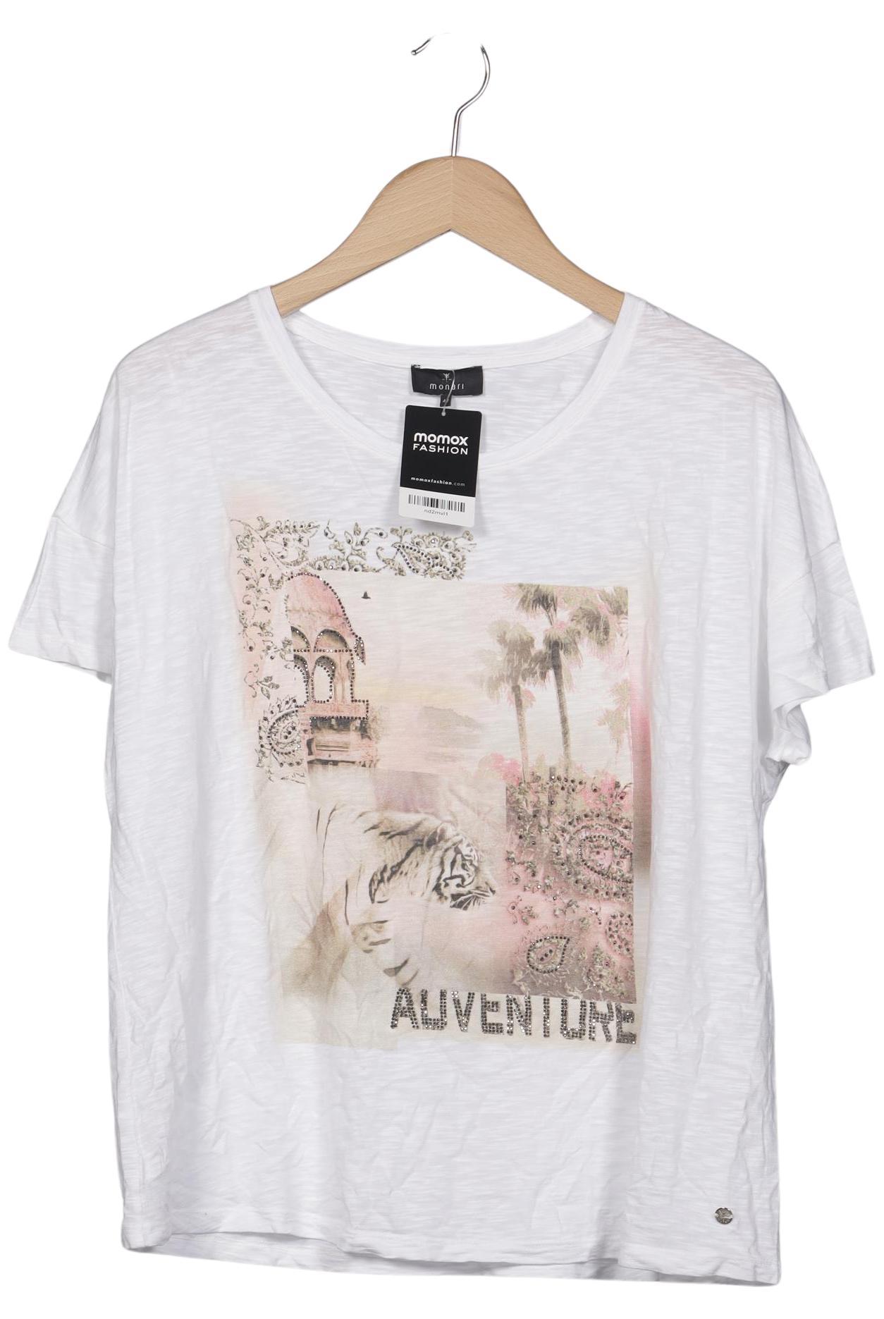 

monari Damen T-Shirt, weiß, Gr. 42