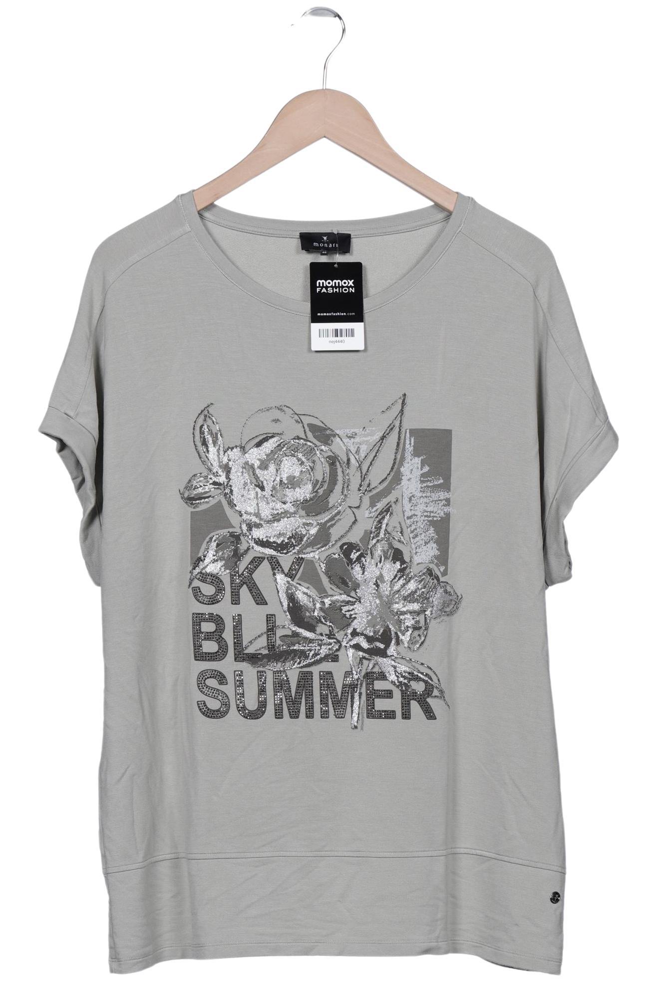 

monari Damen T-Shirt, grau, Gr. 46