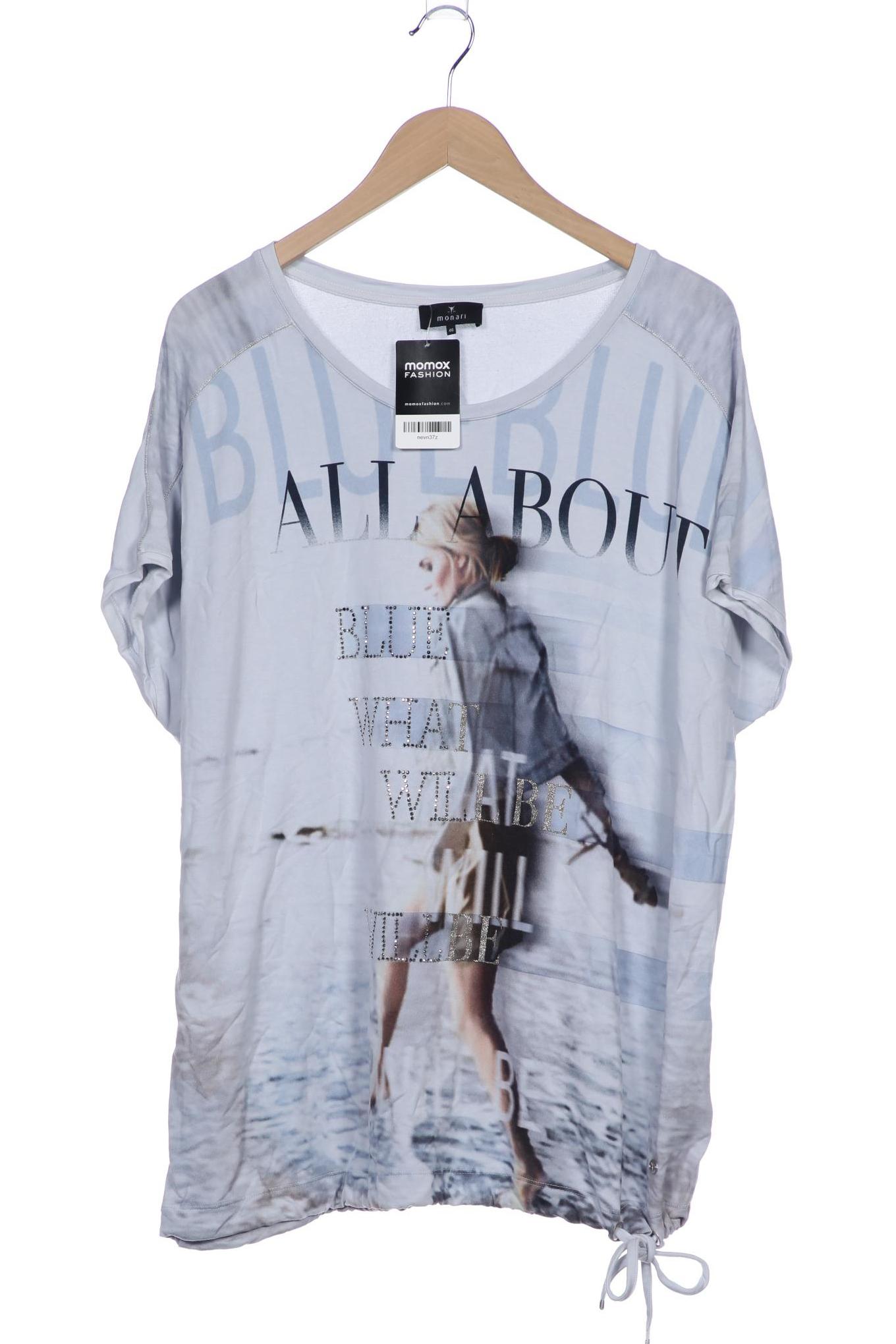 

monari Damen T-Shirt, grau, Gr. 46
