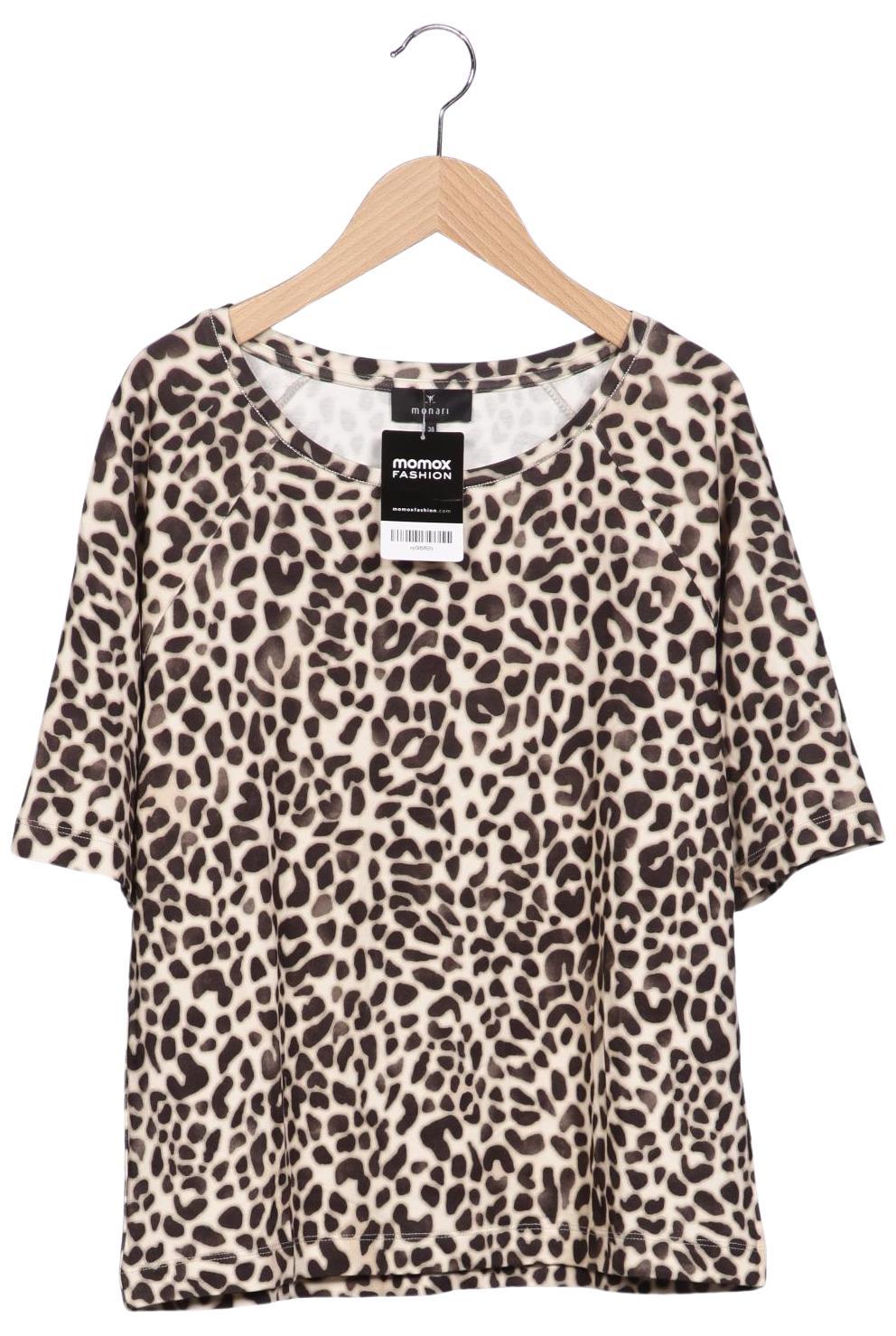 

monari Damen T-Shirt, beige, Gr. 38