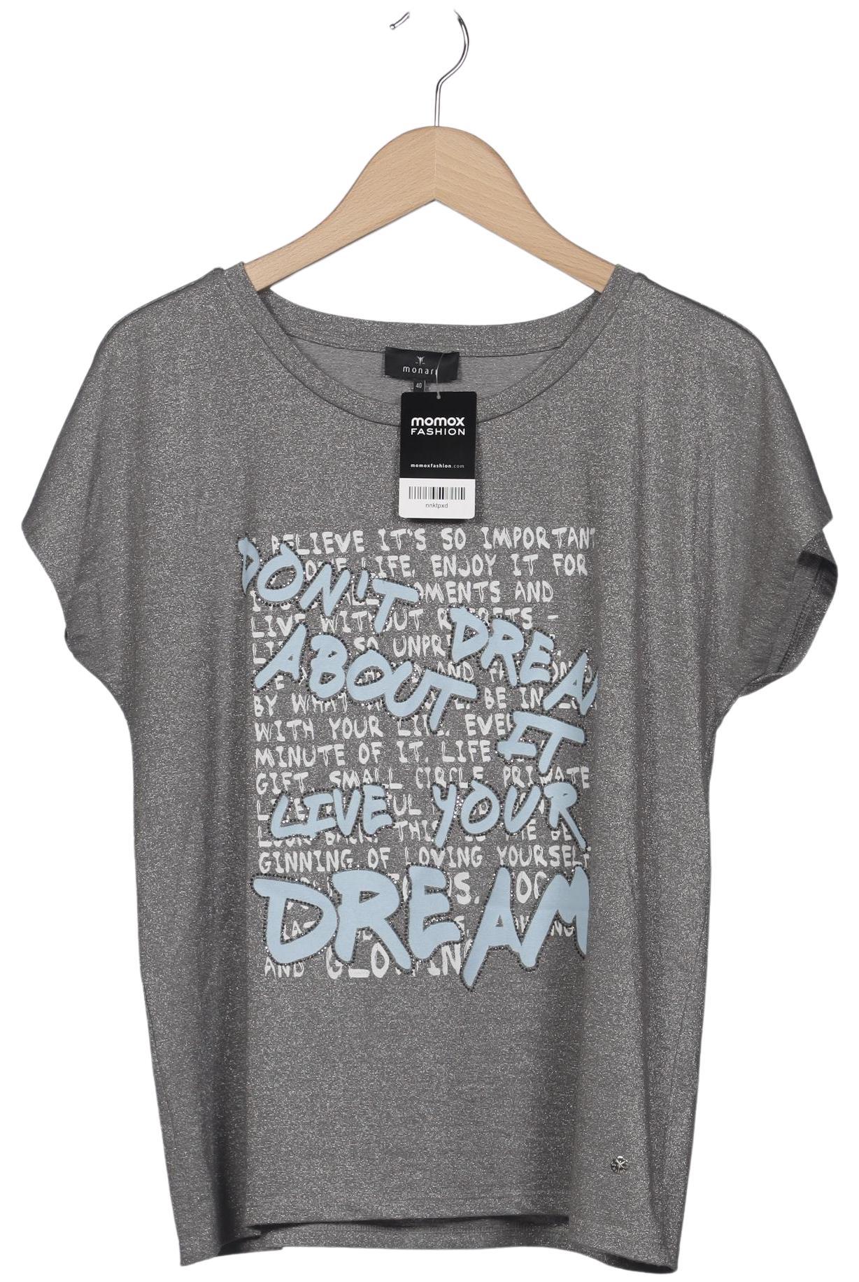 

monari Damen T-Shirt, grau, Gr. 40