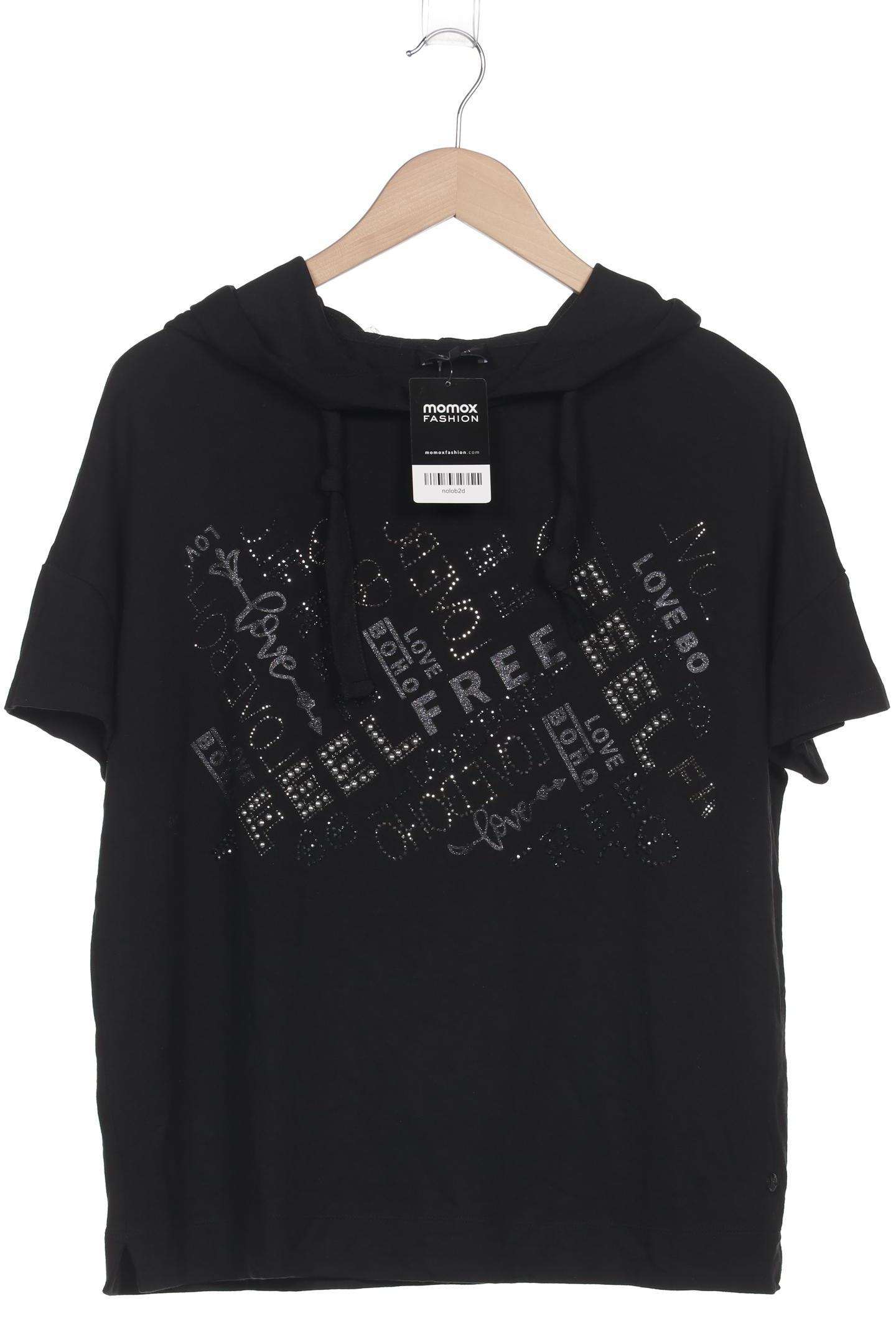 

monari Damen T-Shirt, schwarz, Gr. 40
