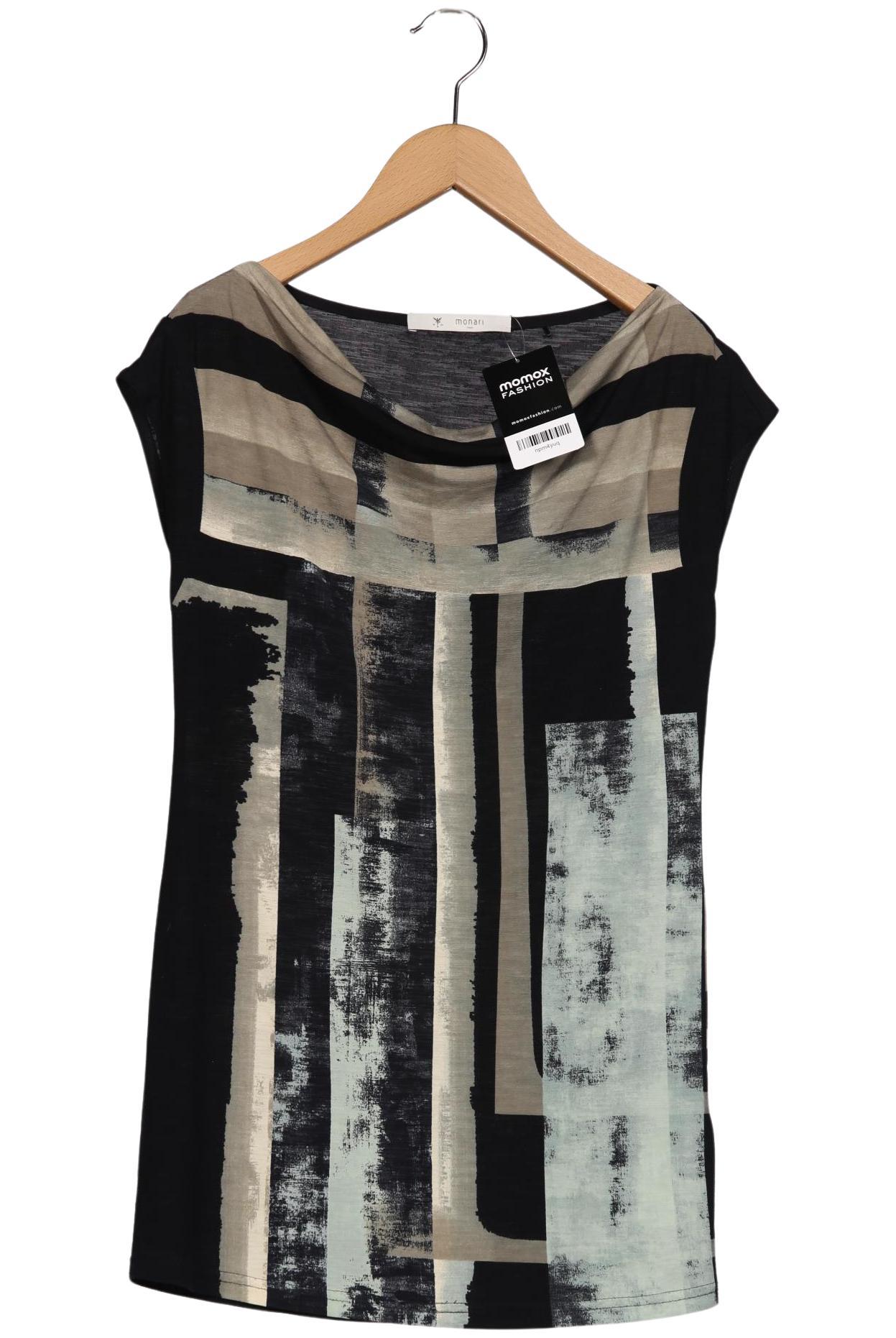 

monari Damen T-Shirt, schwarz, Gr. 36