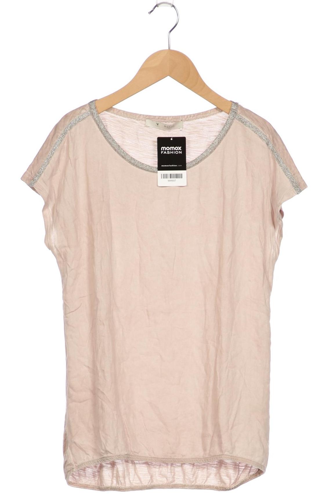 

monari Damen T-Shirt, beige, Gr. 38