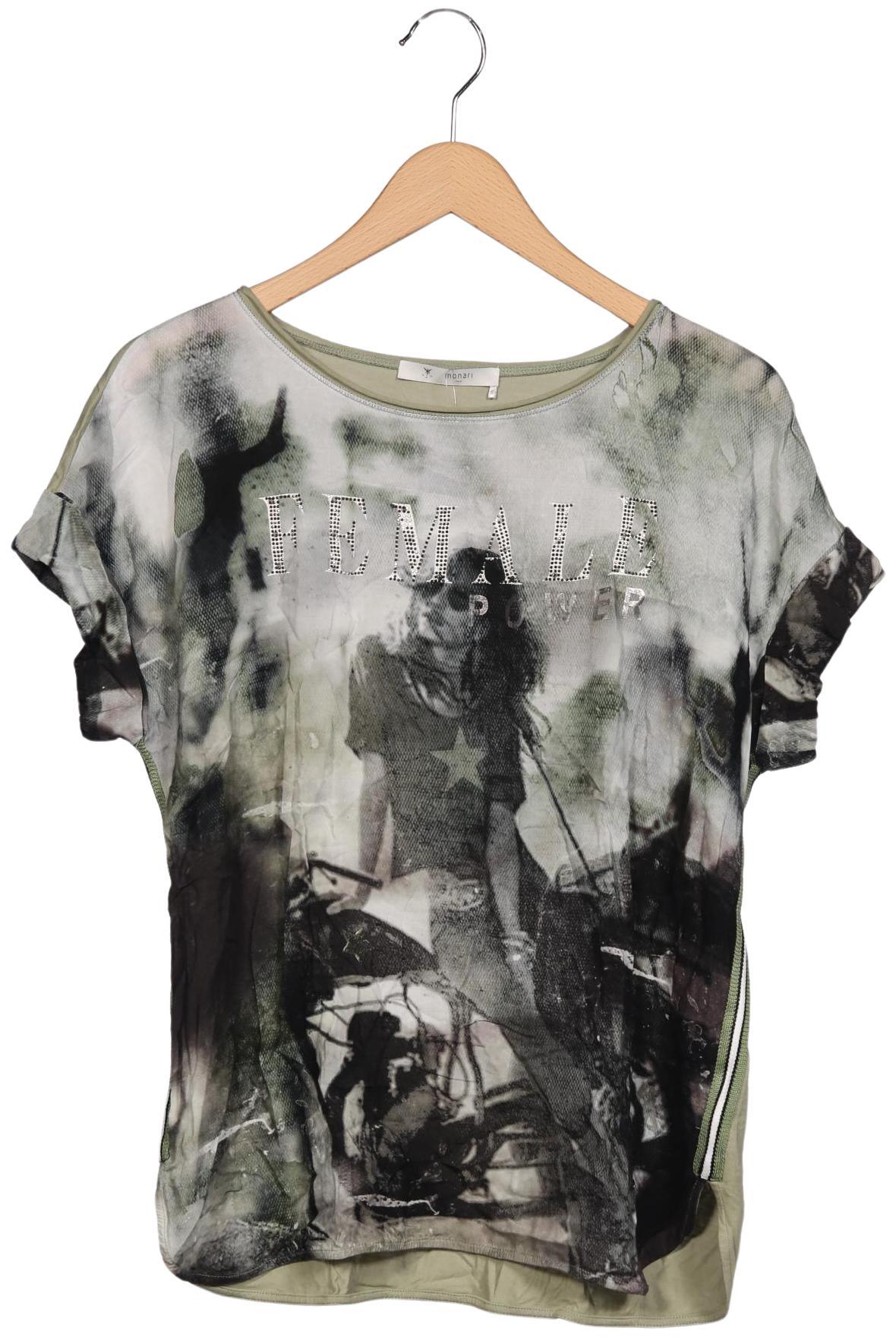 

monari Damen T-Shirt, grün, Gr. 40