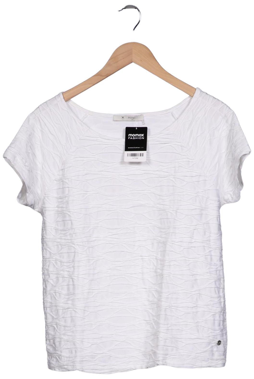 

monari Damen T-Shirt, weiß, Gr. 44