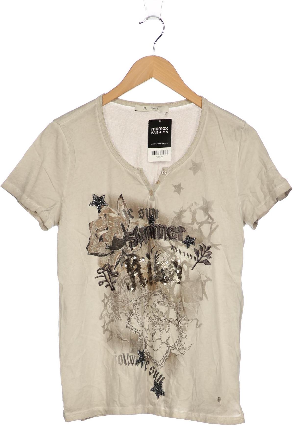 

monari Damen T-Shirt, grau, Gr. 38