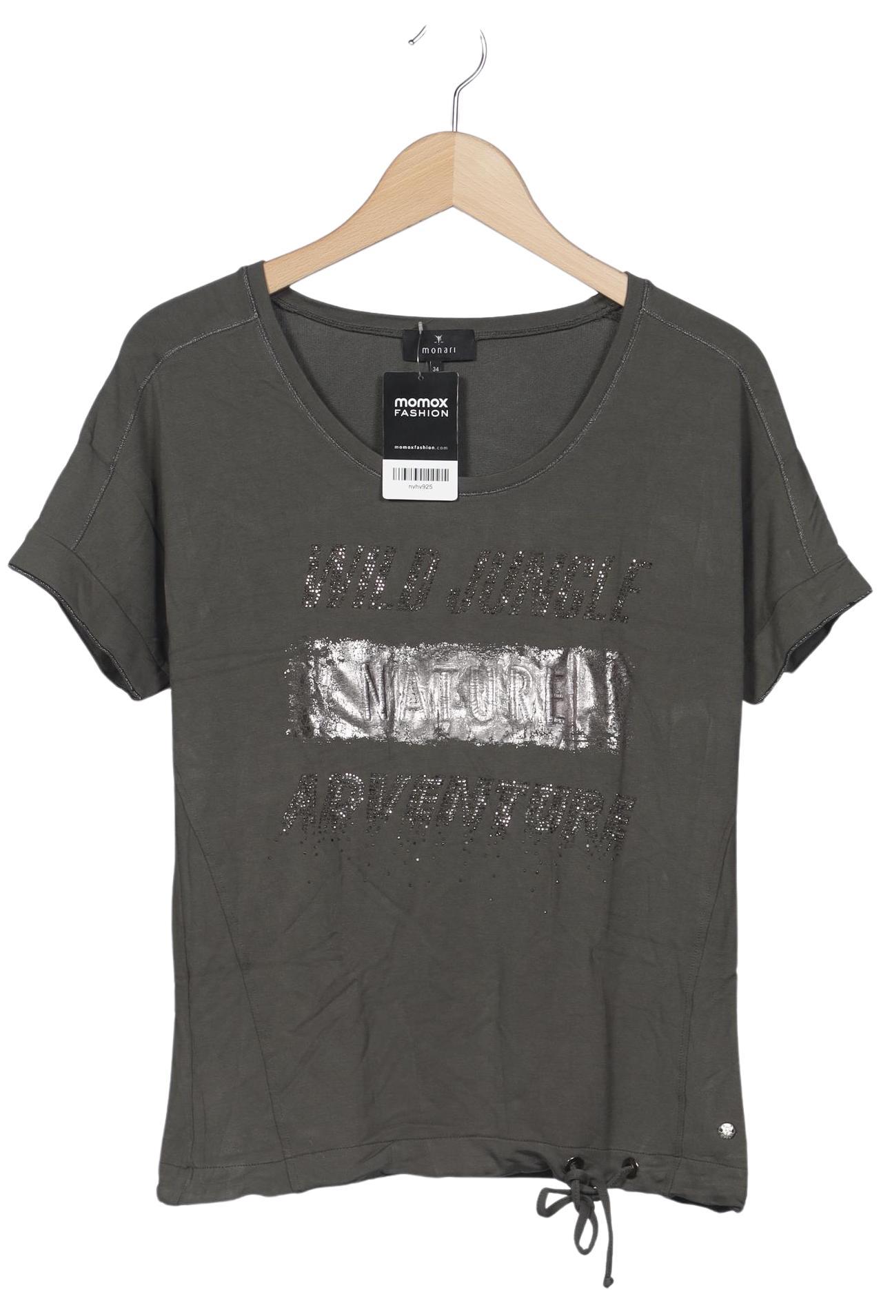 

monari Damen T-Shirt, grau, Gr. 34