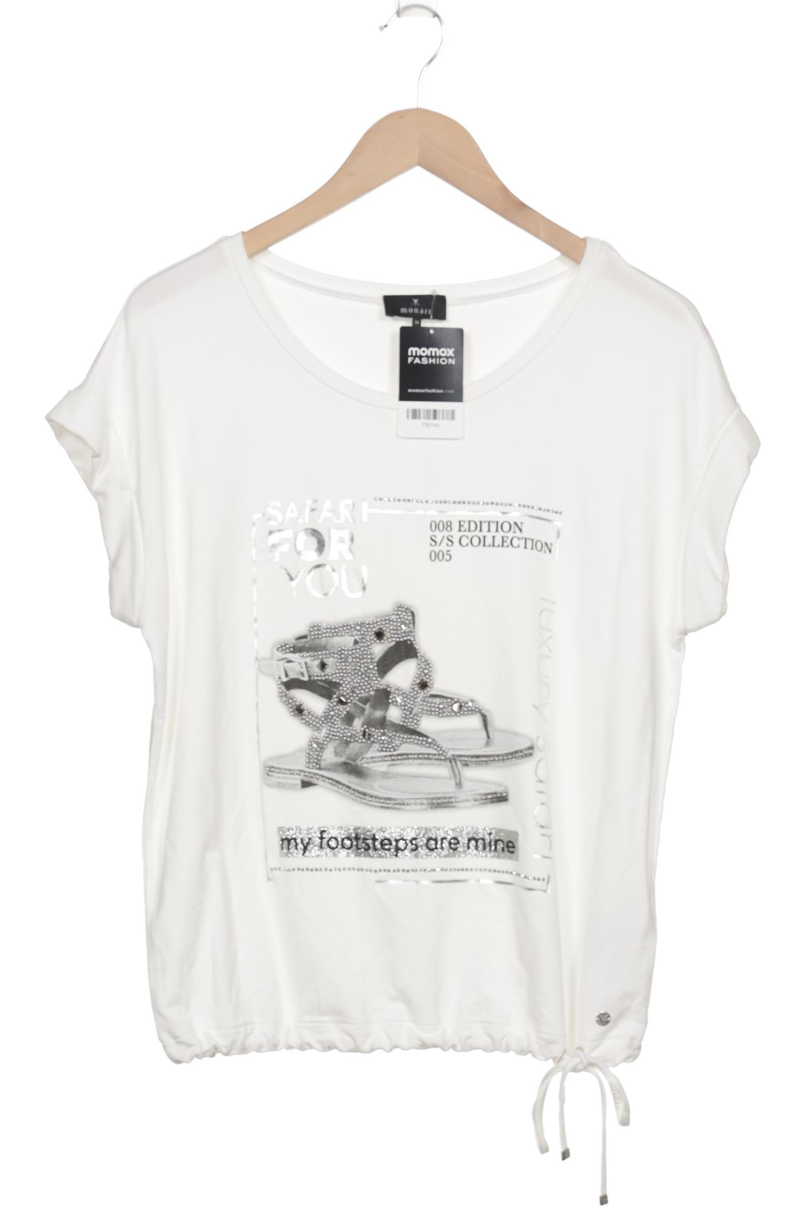 

monari Damen T-Shirt, weiß, Gr. 36