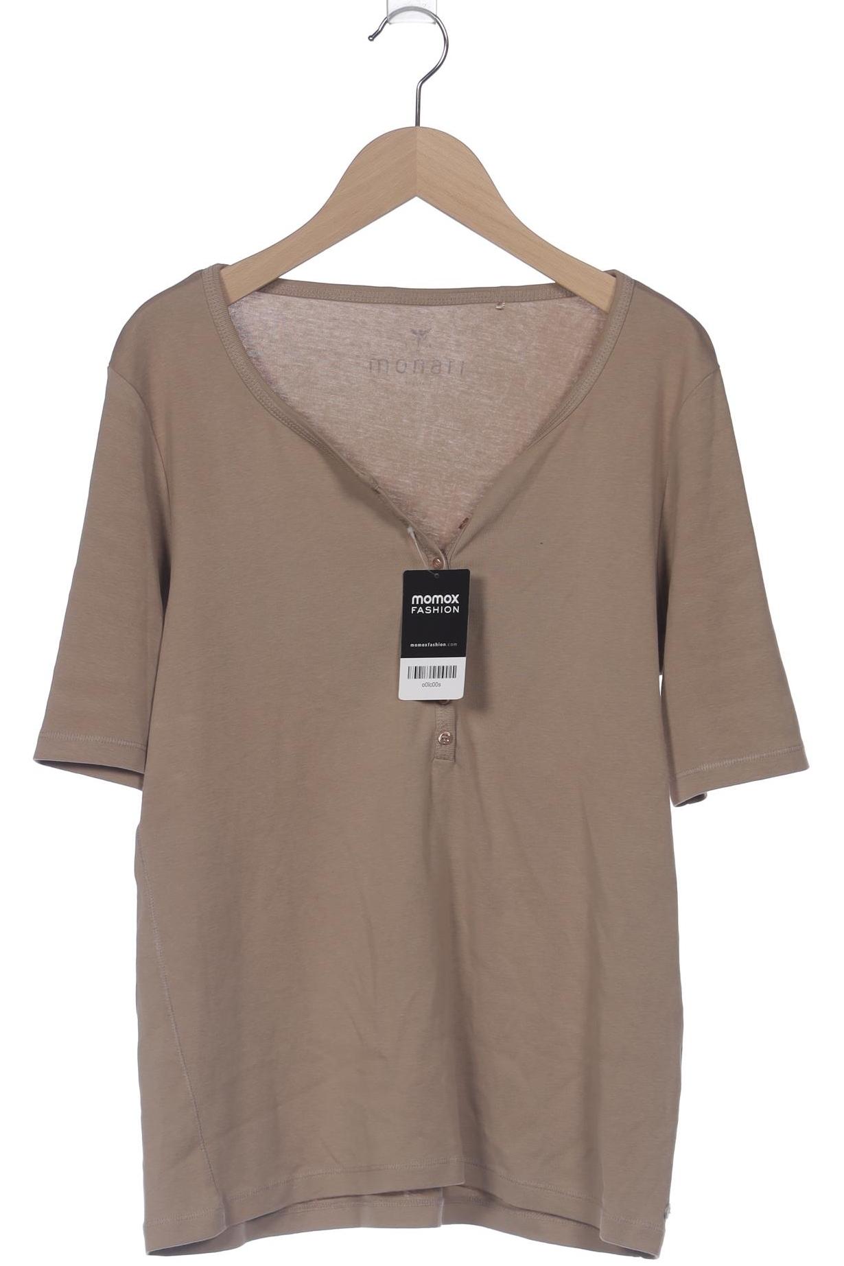 

monari Damen T-Shirt, beige, Gr. 40