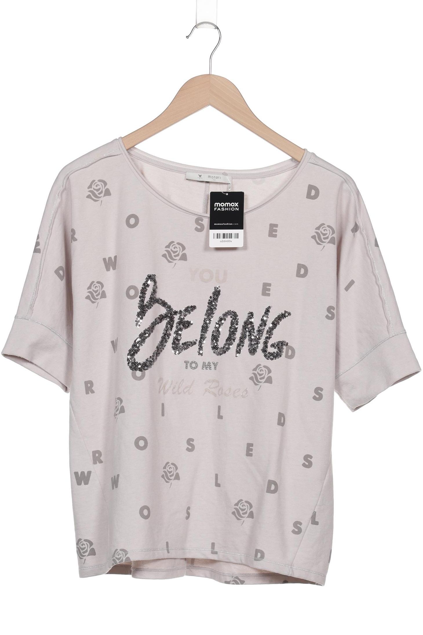 

monari Damen T-Shirt, grau, Gr. 40