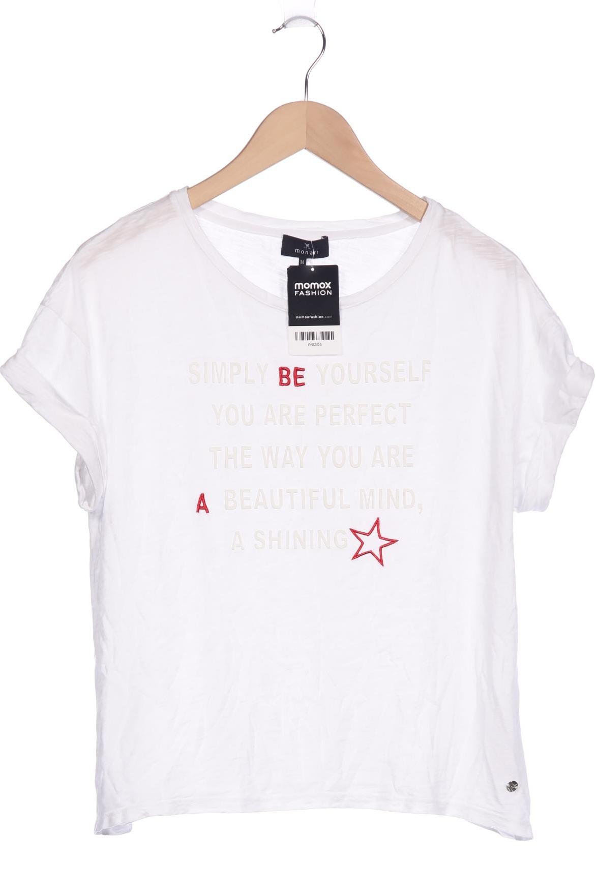 

monari Damen T-Shirt, weiß, Gr. 38