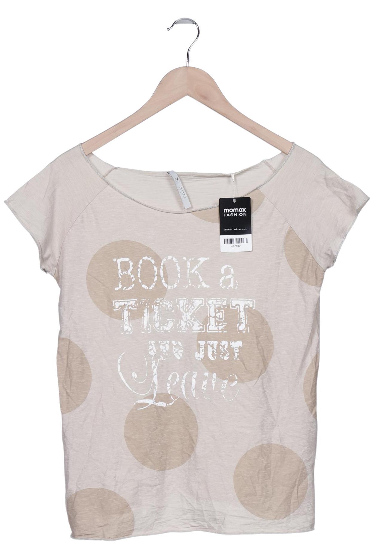 

monari Damen T-Shirt, beige, Gr. 38