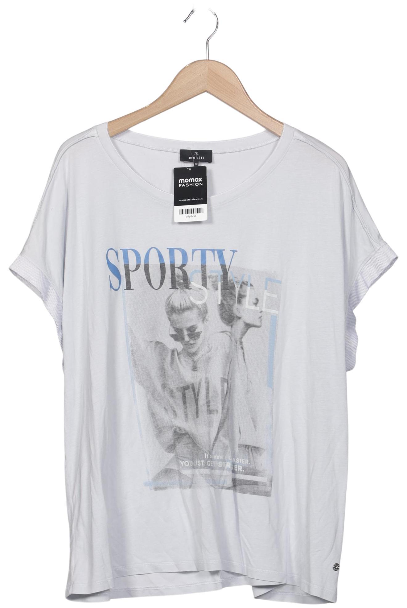 

monari Damen T-Shirt, grau, Gr. 46