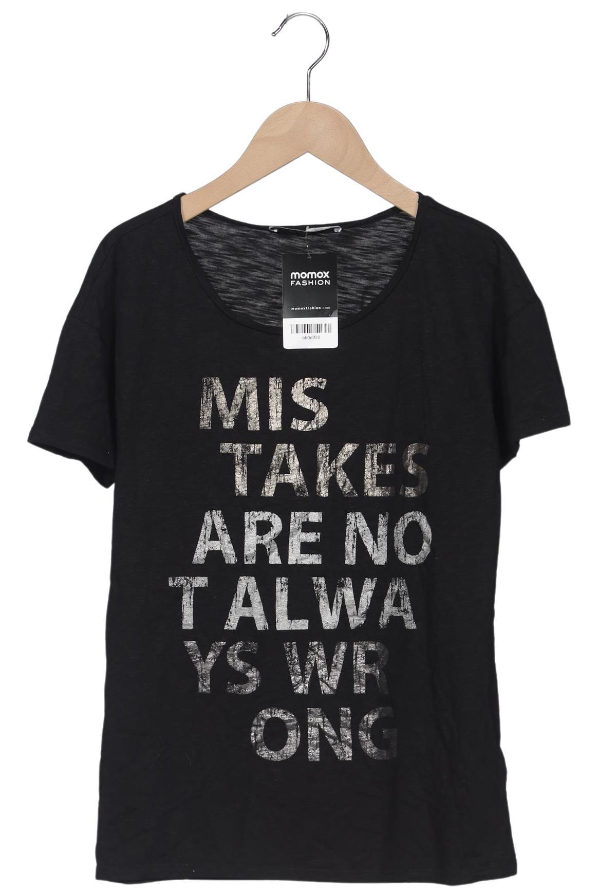 

monari Damen T-Shirt, schwarz, Gr. 36