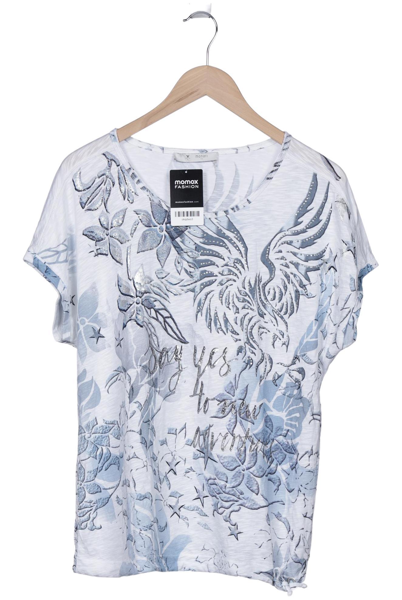 

monari Damen T-Shirt, weiß, Gr. 42