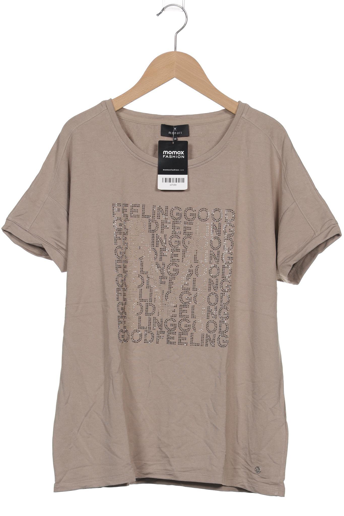 

monari Damen T-Shirt, braun, Gr. 38