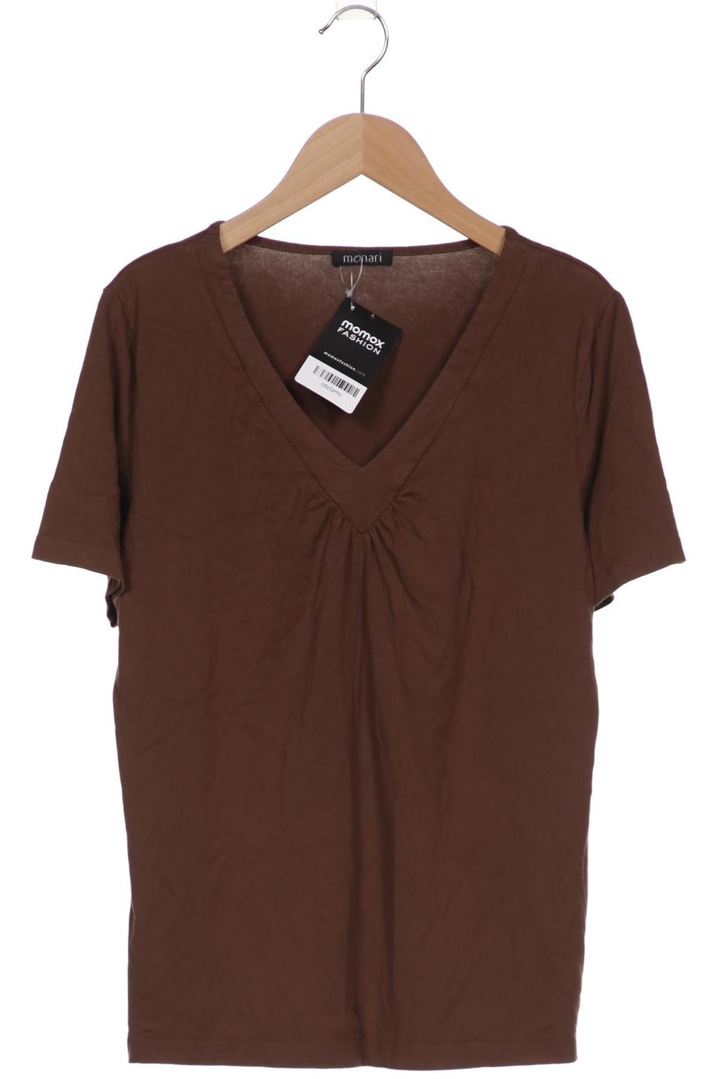 

monari Damen T-Shirt, braun, Gr. 42