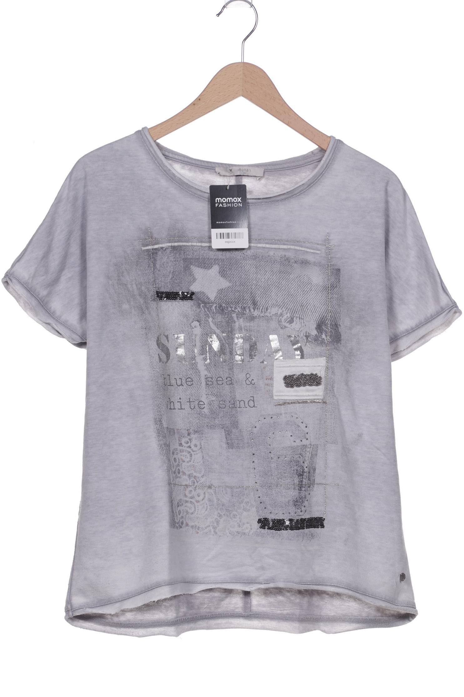 

monari Damen T-Shirt, grau, Gr. 42