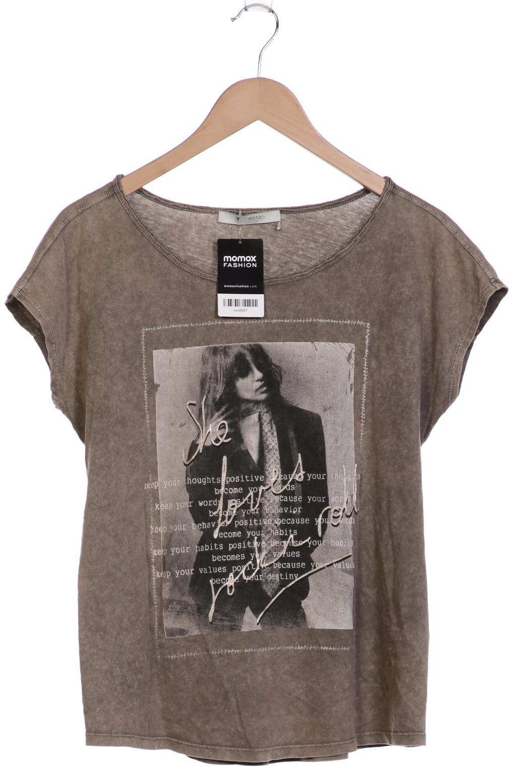 

monari Damen T-Shirt, grau, Gr. 40