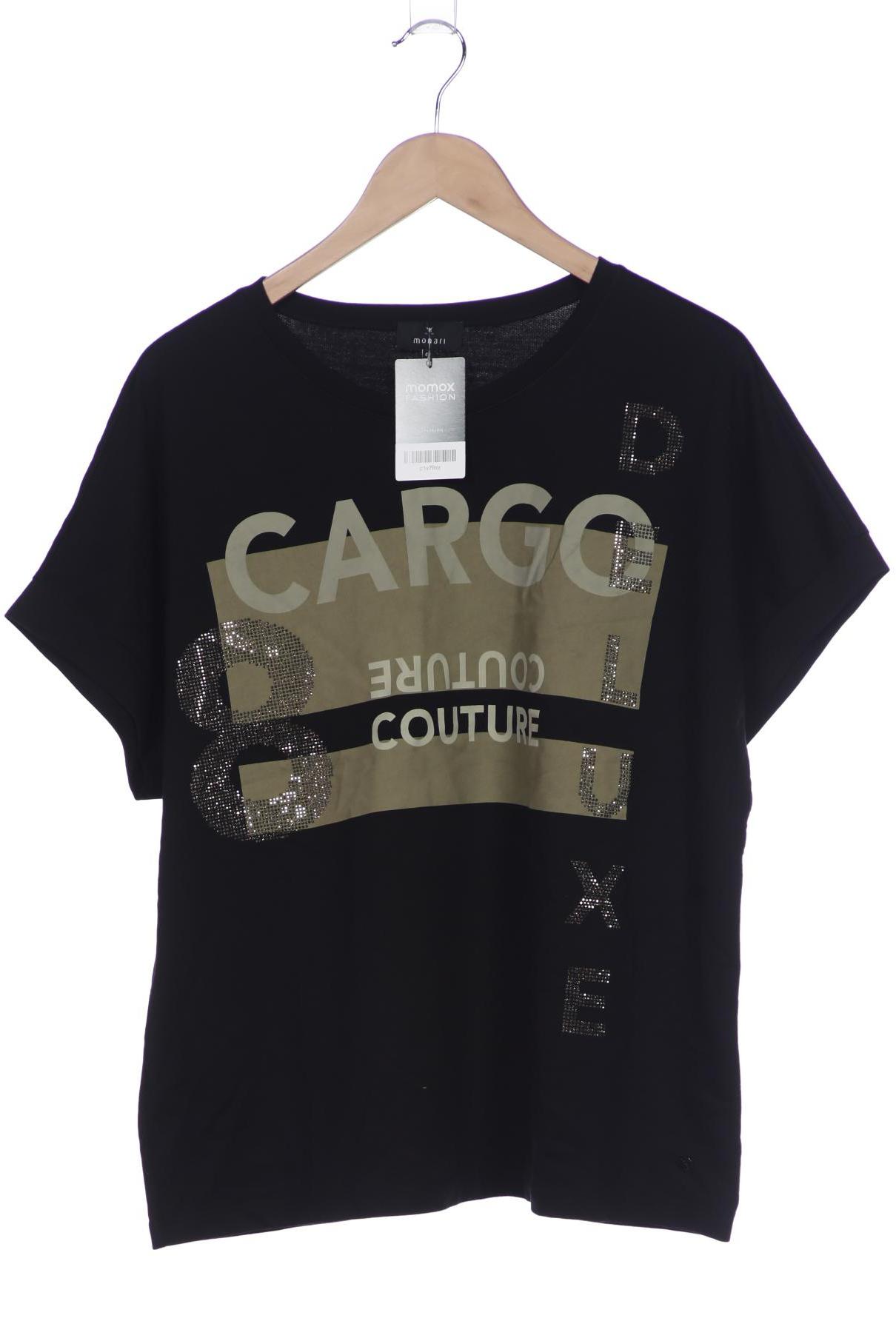 

monari Damen T-Shirt, schwarz, Gr. 40