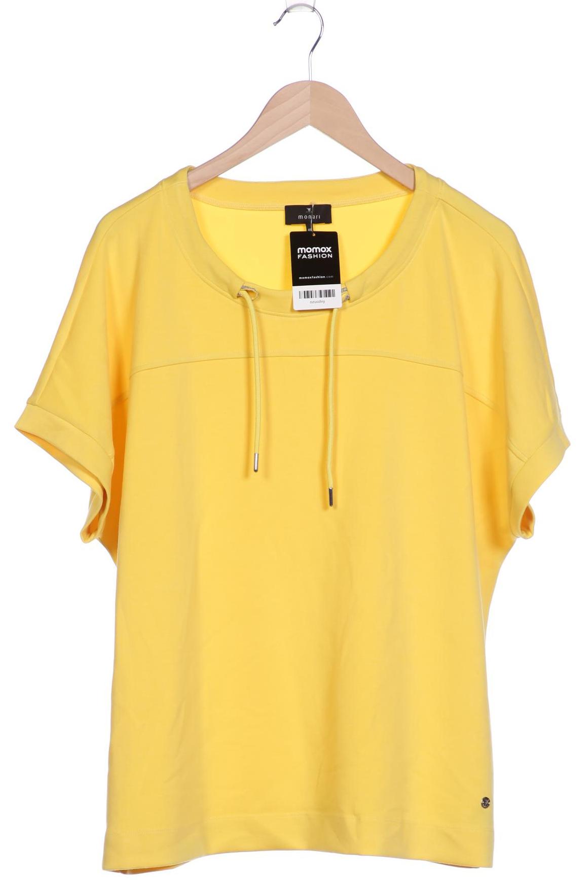 

monari Damen T-Shirt, gelb, Gr. 46