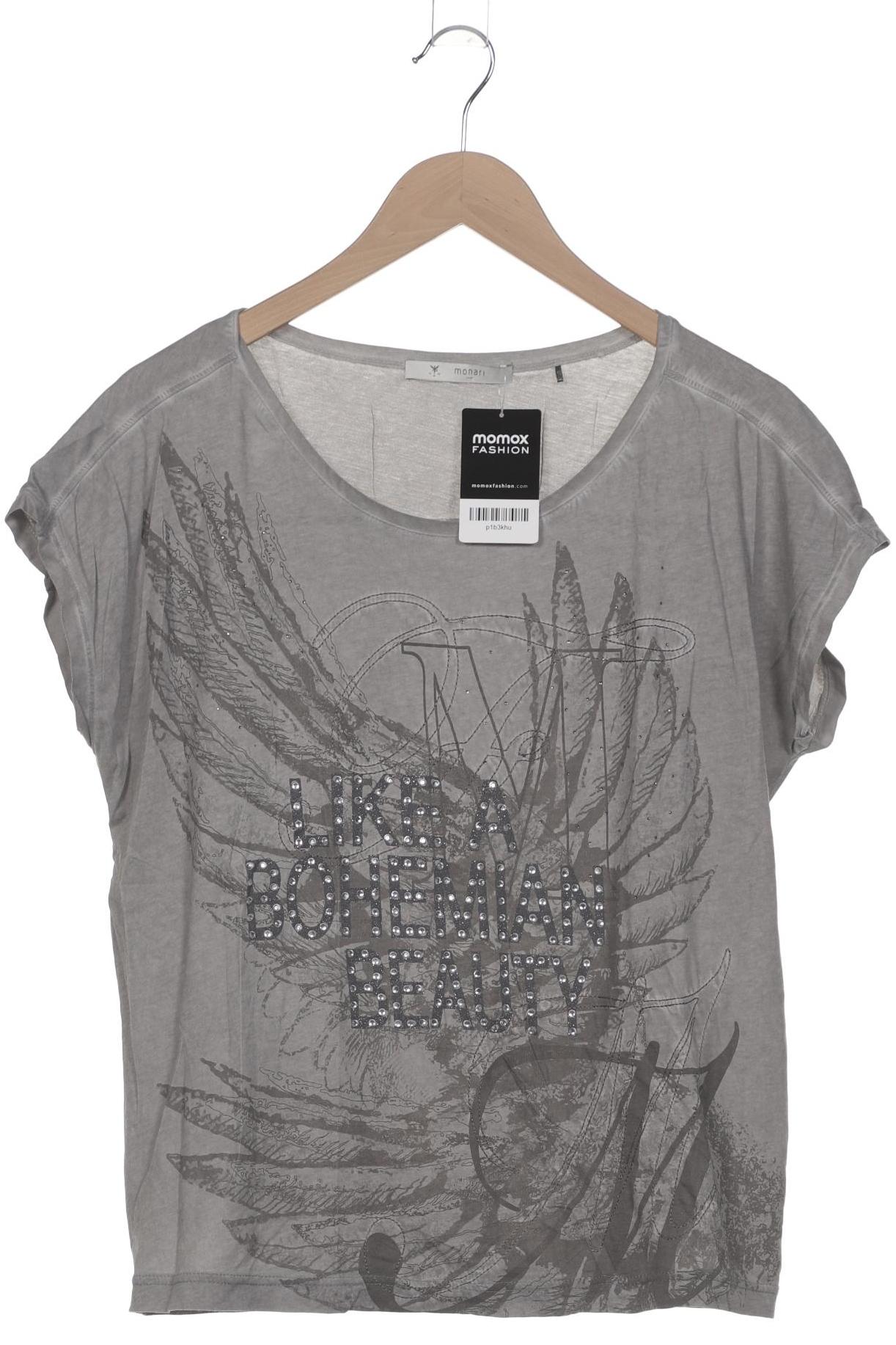 

monari Damen T-Shirt, grau, Gr. 44