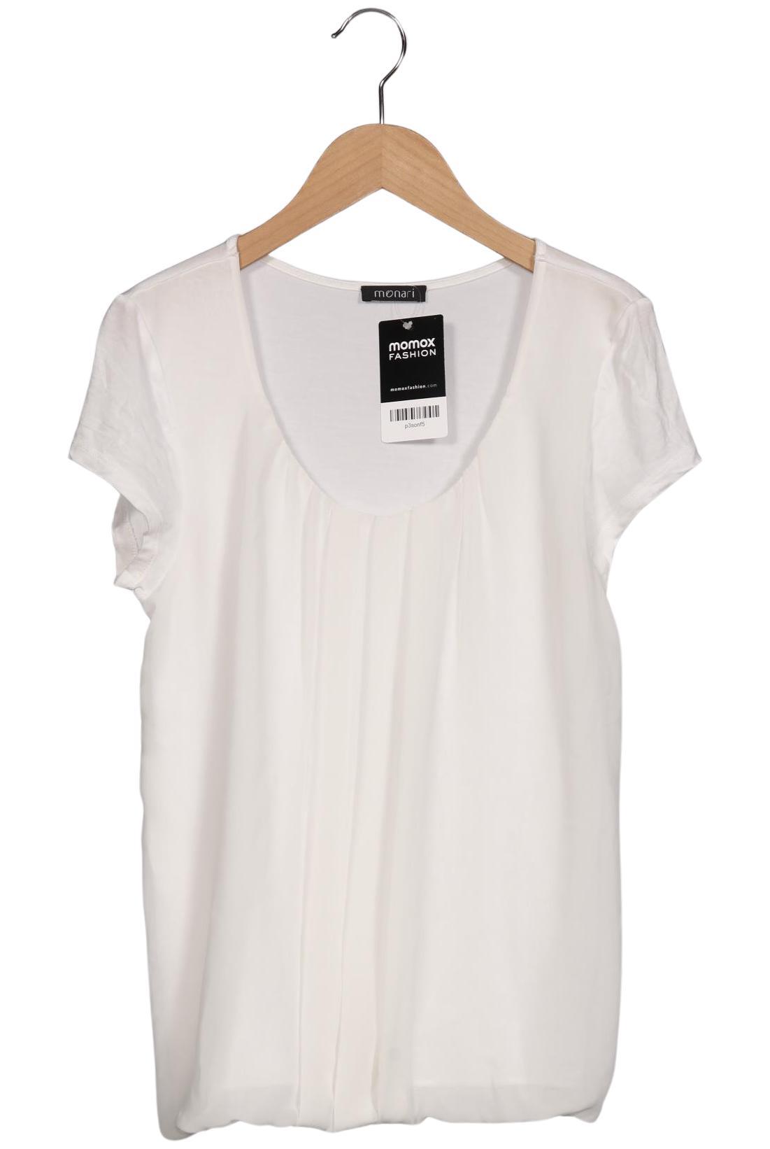 

monari Damen T-Shirt, weiß, Gr. 34