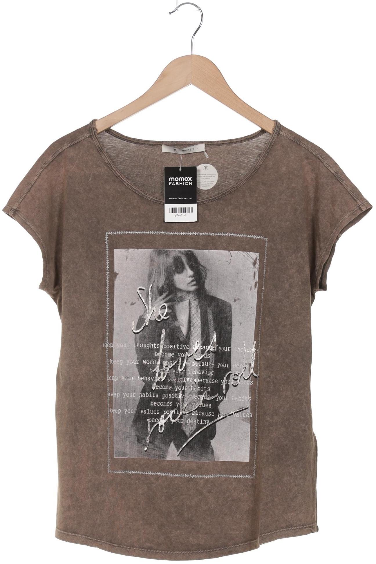 

monari Damen T-Shirt, braun, Gr. 42