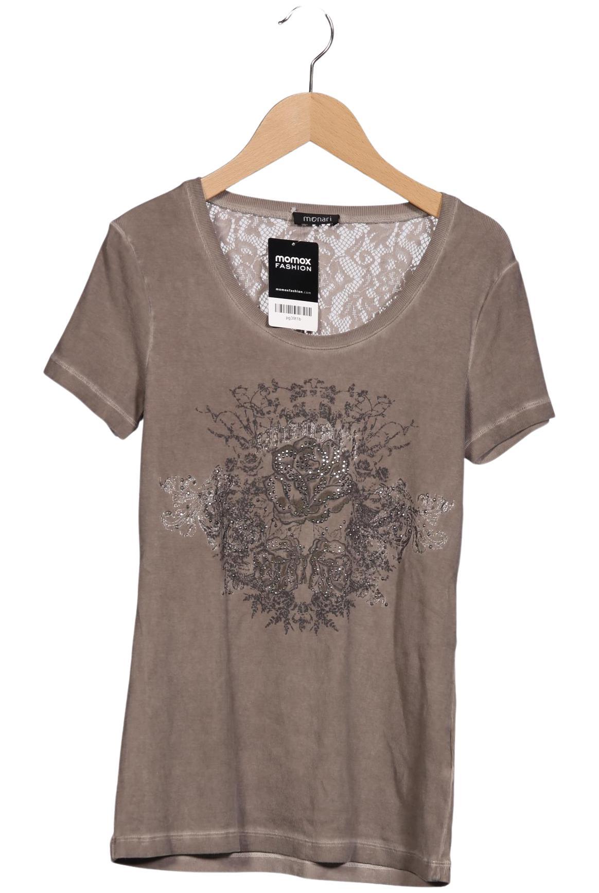 

monari Damen T-Shirt, grau, Gr. 38