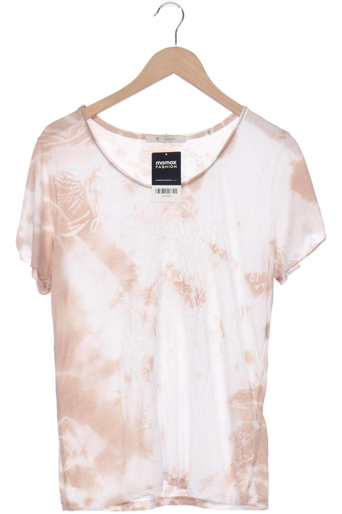 

monari Damen T-Shirt, beige, Gr. 40