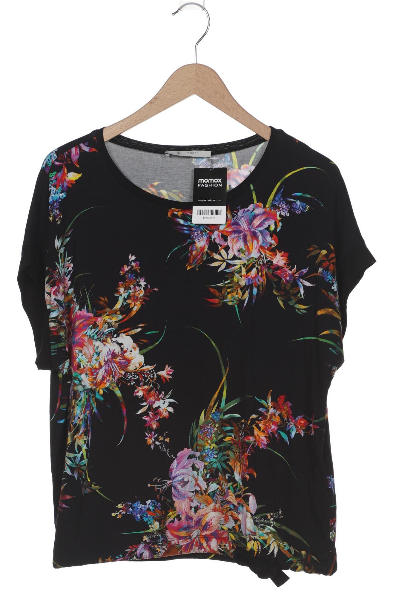 

monari Damen T-Shirt, schwarz, Gr. 40