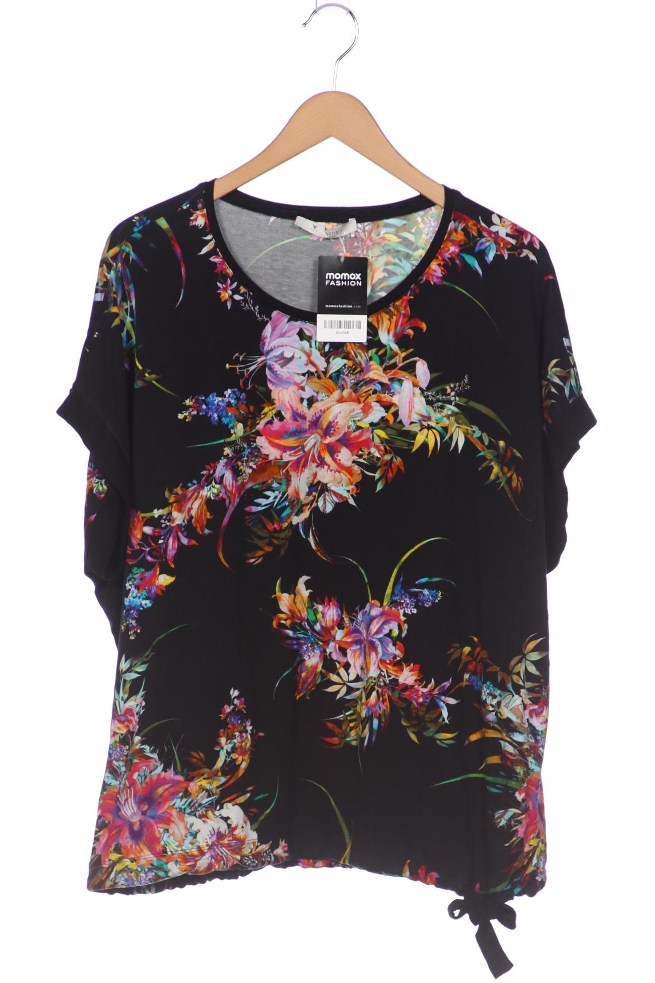 

monari Damen T-Shirt, schwarz, Gr. 46