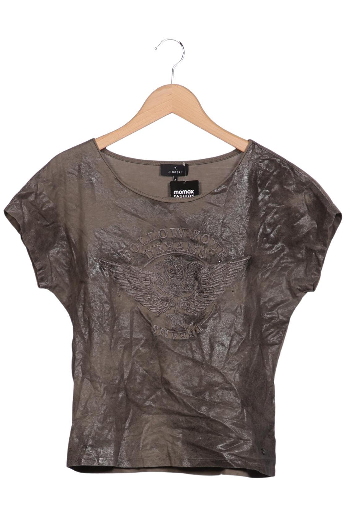 

monari Damen T-Shirt, grün, Gr. 36