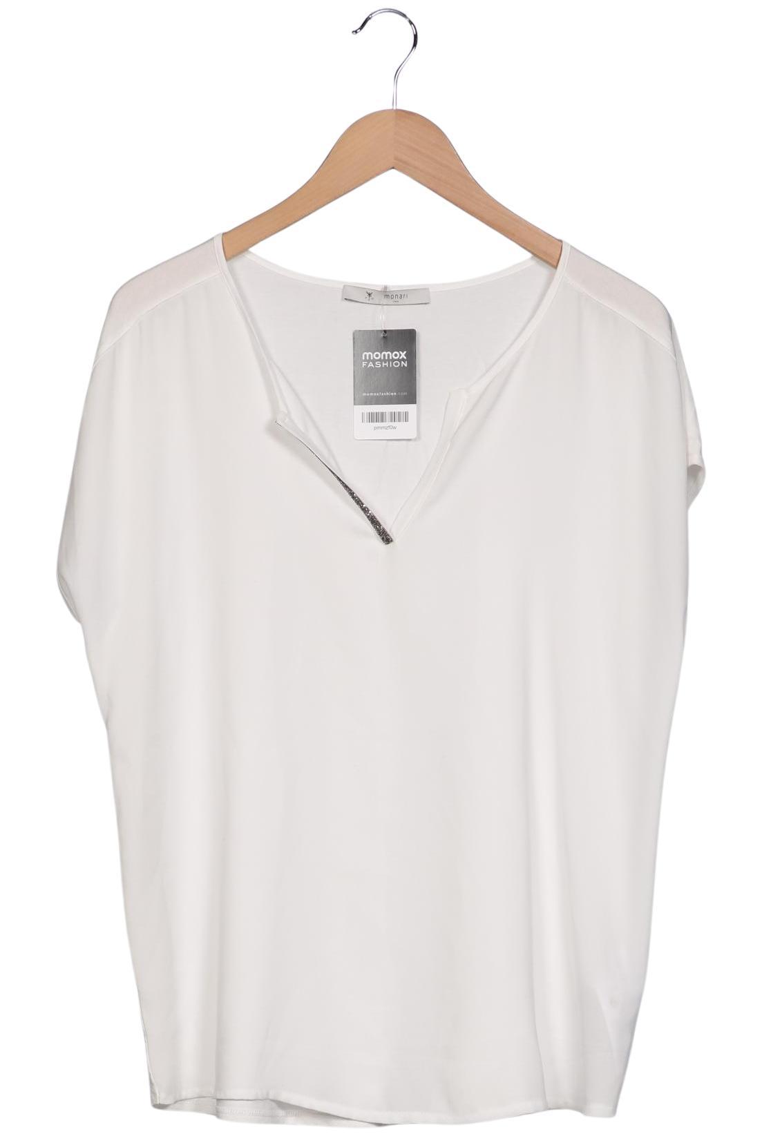 

monari Damen T-Shirt, weiß, Gr. 42