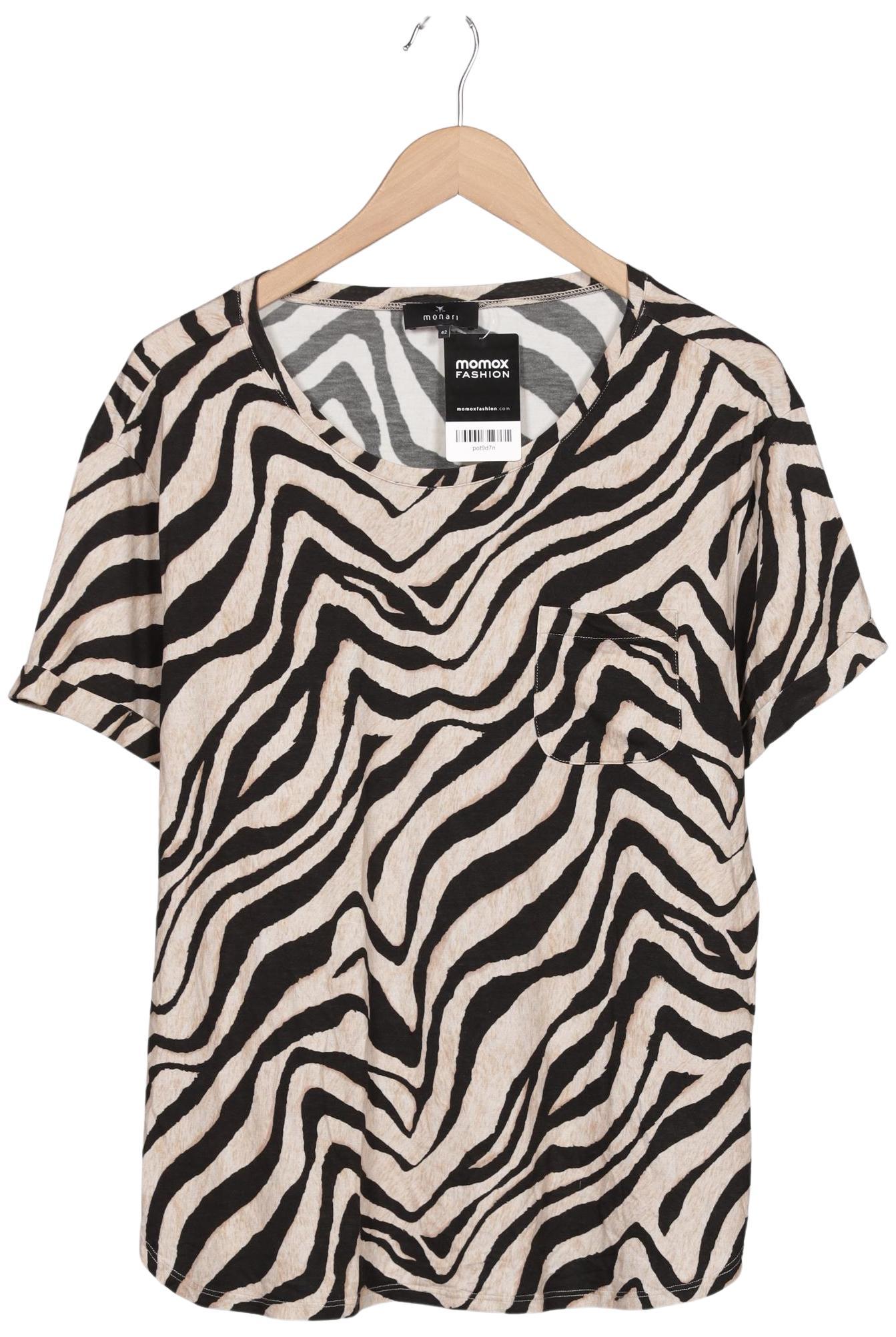 

monari Damen T-Shirt, beige, Gr. 42