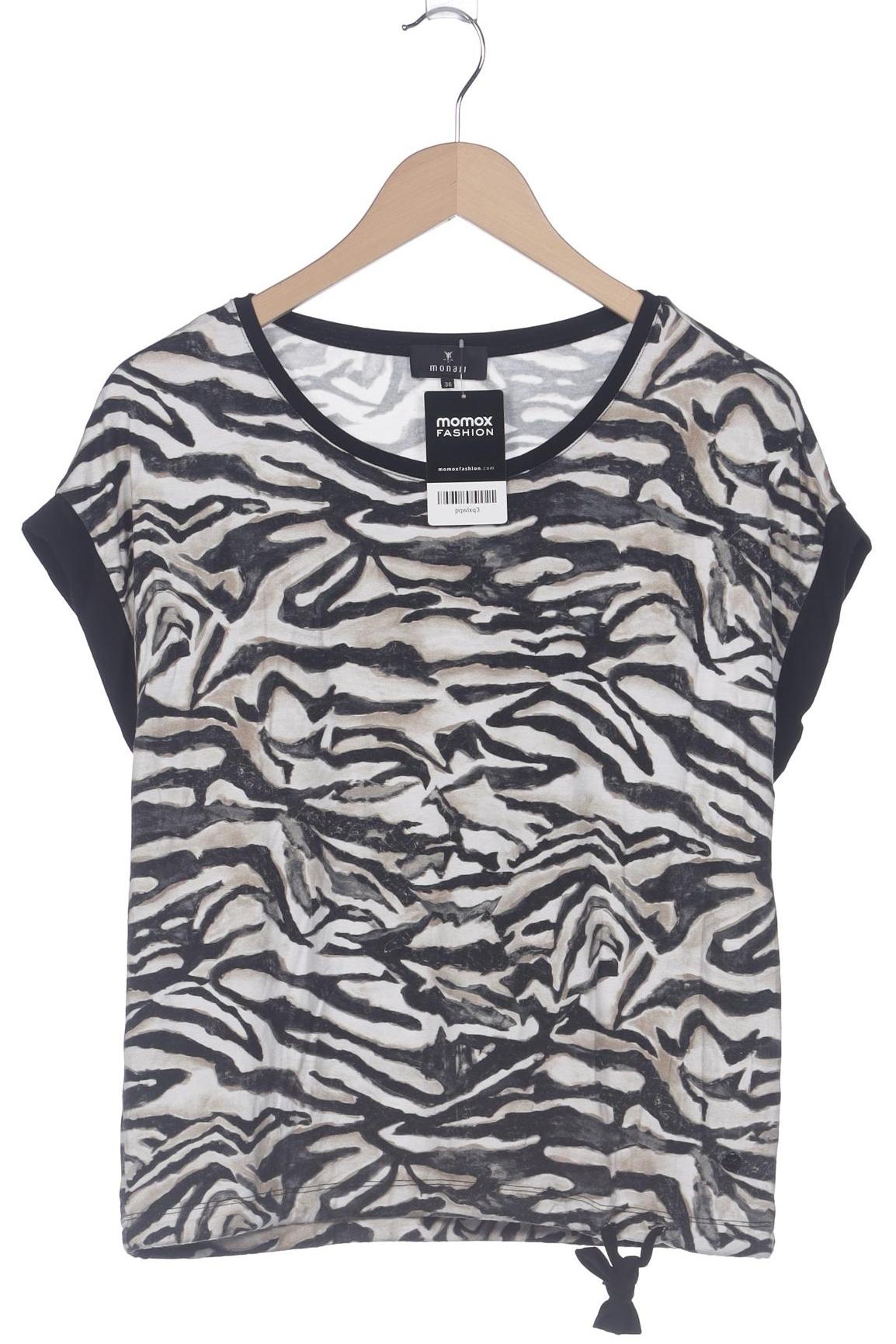

monari Damen T-Shirt, schwarz, Gr. 36