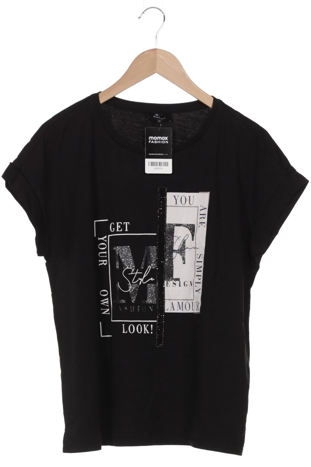 

monari Damen T-Shirt, schwarz, Gr. 42