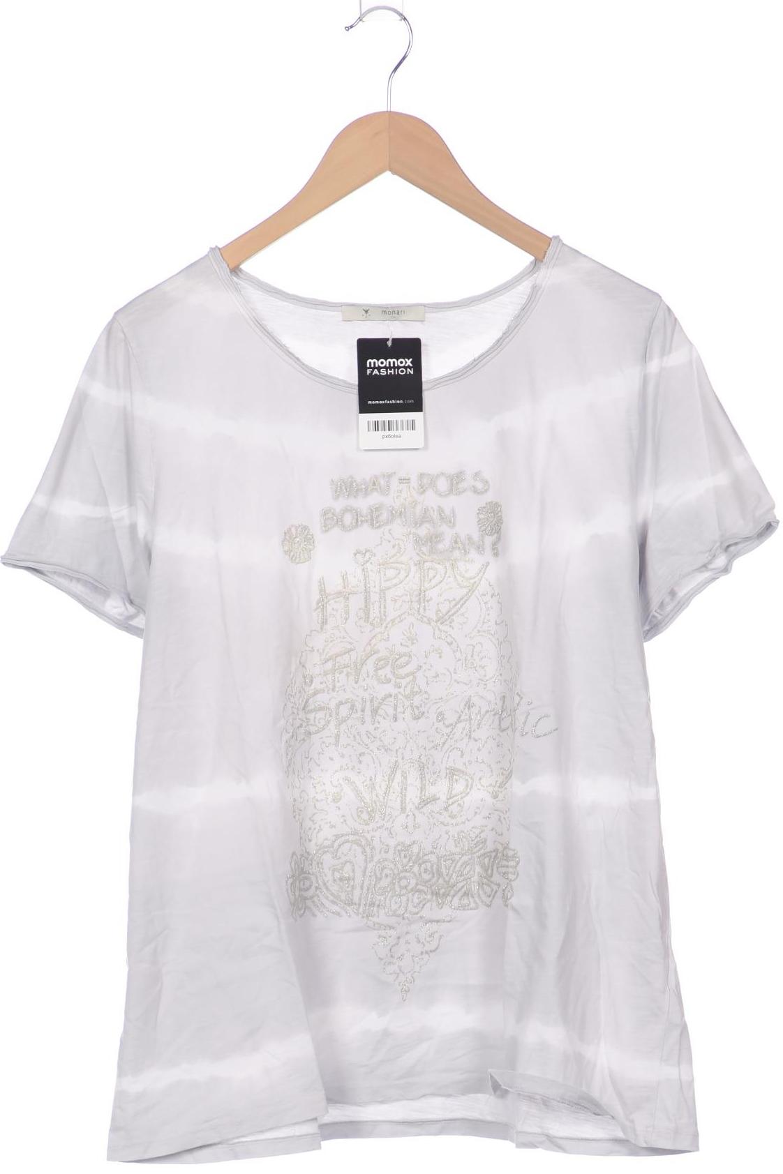 

monari Damen T-Shirt, grau, Gr. 44