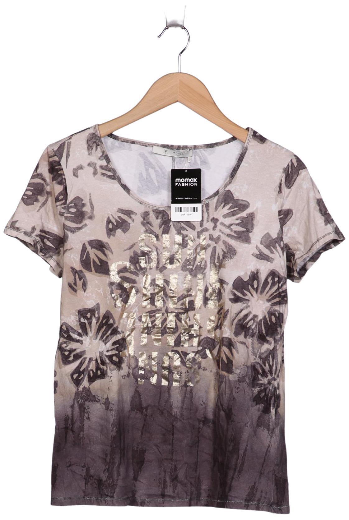 

monari Damen T-Shirt, beige, Gr. 40